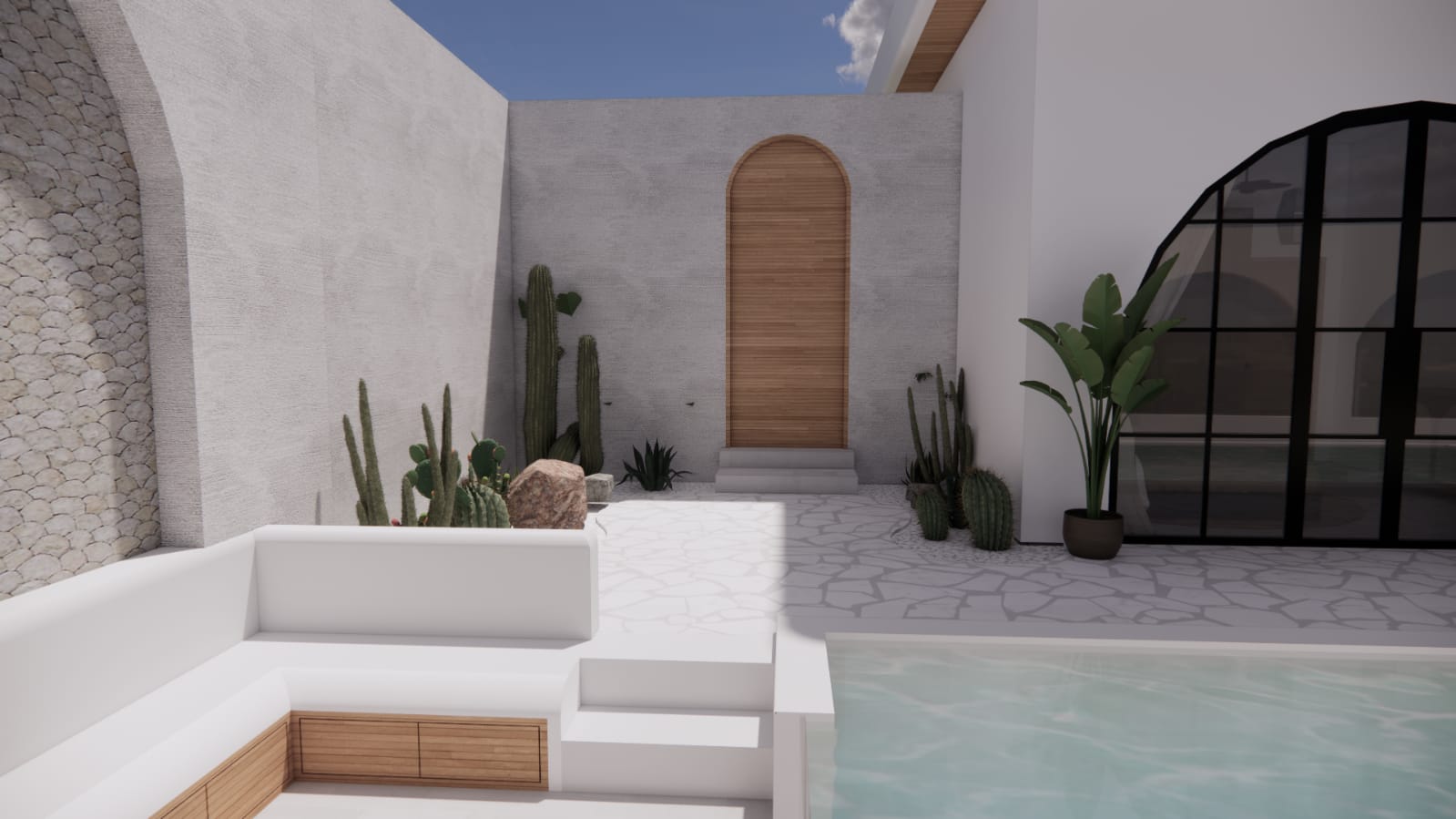 Lovina beach villa bedroom - rent villa Lovina with 2 bedrooms